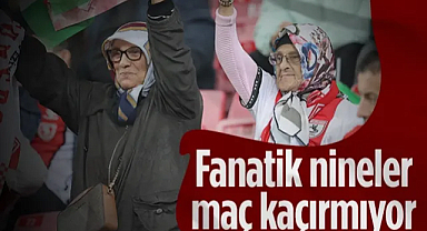 Samsunspor'un 'Fanatik Nineler'i Maç Kaçırmıyor!