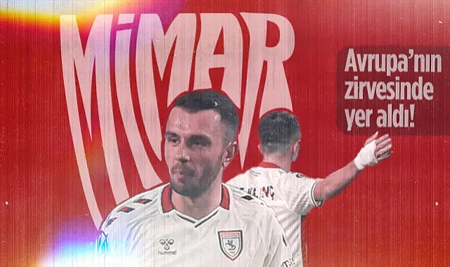 Samsunsporlu Emre Kılınç, Konferans Ligi'nde Haftanın Oyuncusu Oldu