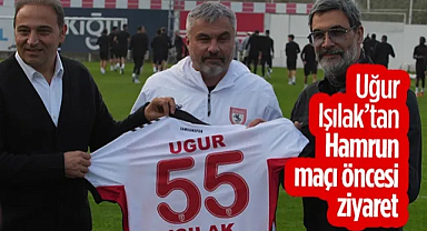 Uğur Işılak'tan Samsunspor'a Hamrun Maçı Öncesi Ziyaret: Gönlümüz Samsun'la Çarpacak
