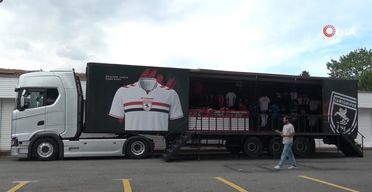 Samsunspor tırı
