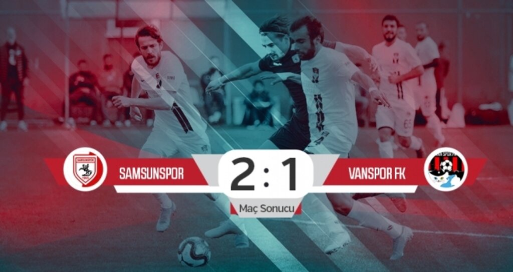 Yılport Samsunspor: 2 Vanspor FK: 1 (Maç sonucu)
