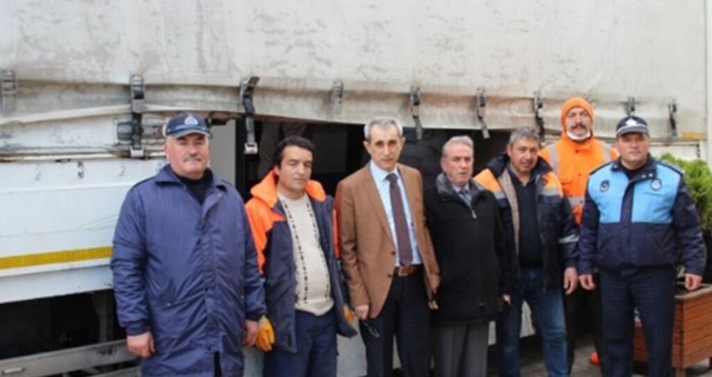 Alaçam'dan Elazığ'a Yardım Tırı