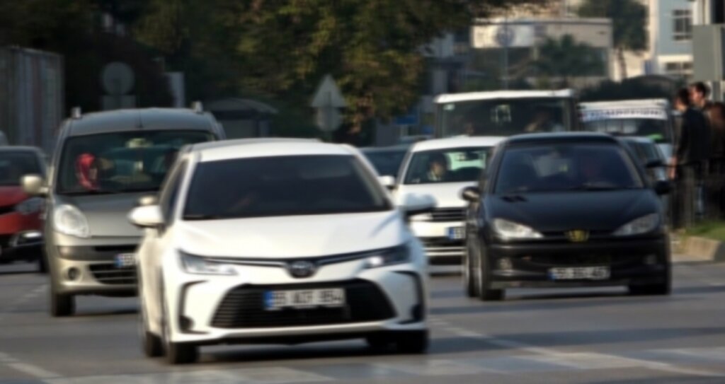 Samsun’da taşıt sayısı 1 yılda 7 bin 323 arttı