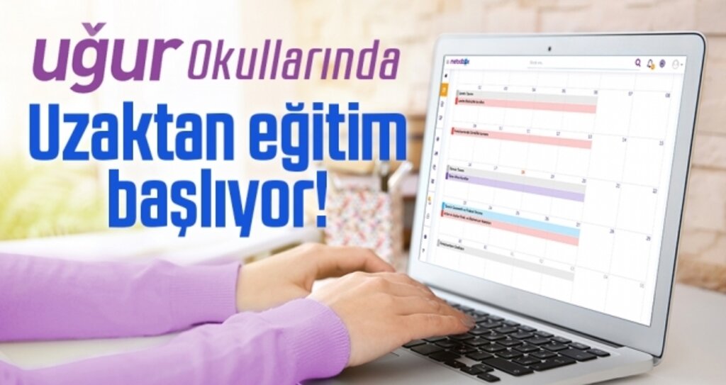 Uğur Okullarında Uzaktan Eğitim Başlıyor