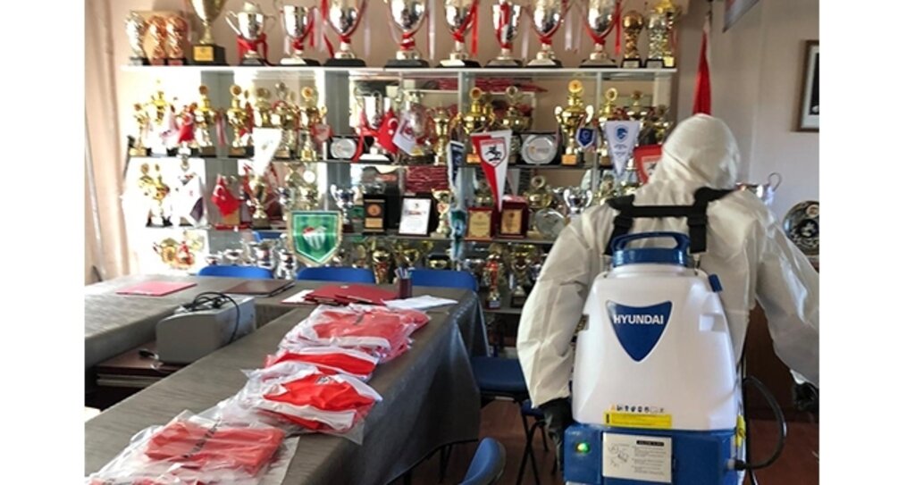 Kadıköyspor Tesisleri Dezenfekte Edildi
