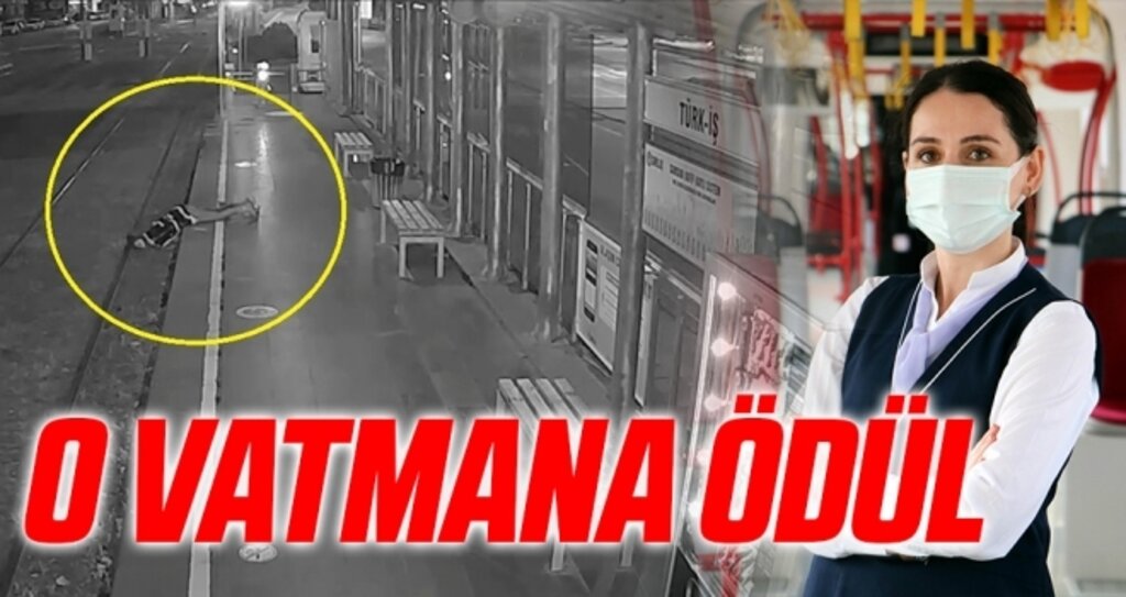 Samsun'da Dikkatli Vatmana Ödül