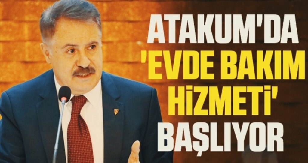 Atakum'da 'Evde Bakım Hizmeti' başlıyor
