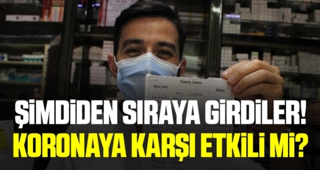 Şimdiden Sıraya Girdiler! Koronaya Karşı Etkili Mi?