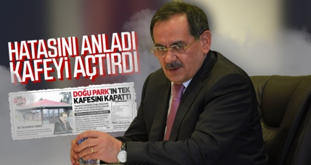 Samsun Büyükşehir Belediye Başkanı Mustafa Demir Hatasını Anladı Kafeyi Açtırdı