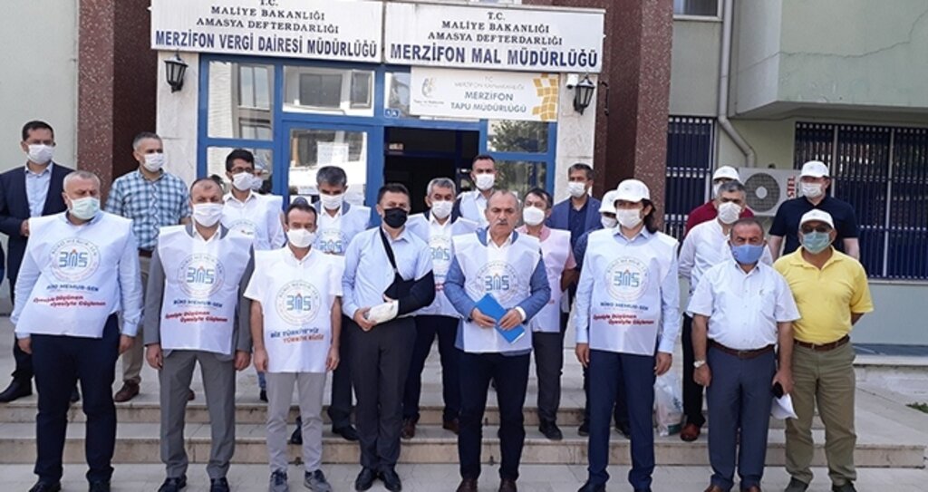 Amasya'da Saldırıya kınama