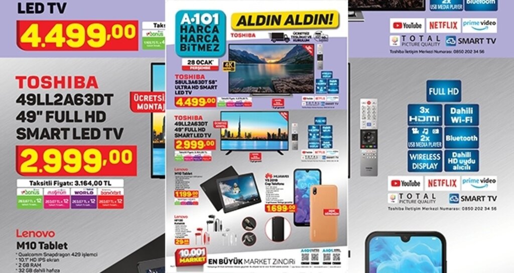 Bu Hafta A101'de Ne Var? Güncel A101 Katologu! Haftalık A101 Aktüel Ürünler