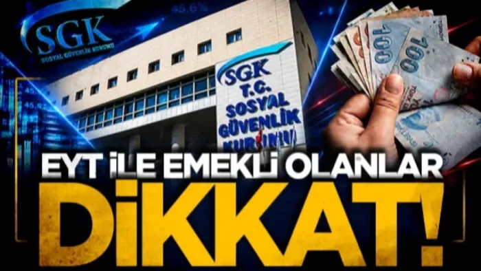 SGK 'EYT dosyalarını açacak' iddiası: Emekli için uzman isim 'bayram sonrası' dedi