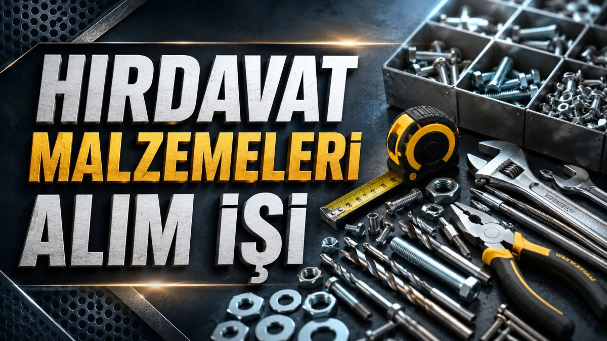 Hırdavat Malzemesi Satın Alınacaktır