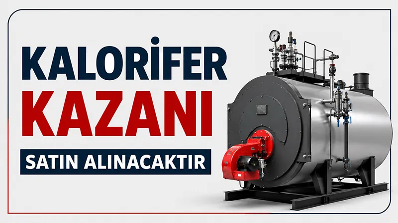 Kalorifer kazanı satın alınacaktır