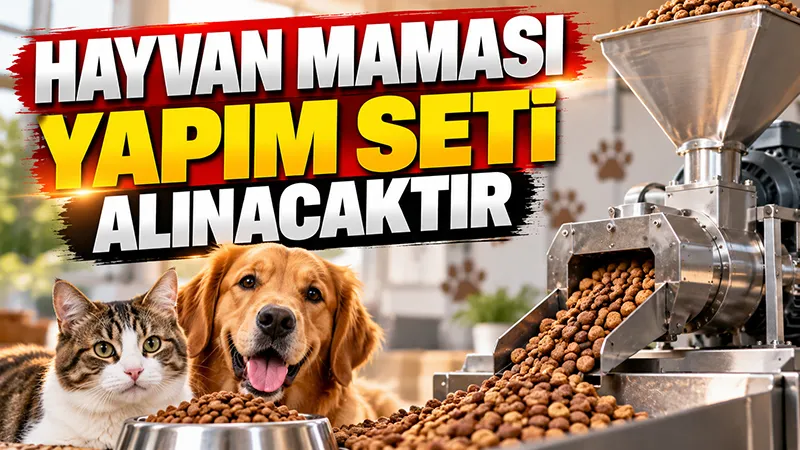 Hayvan maması yapım seti alınacaktır