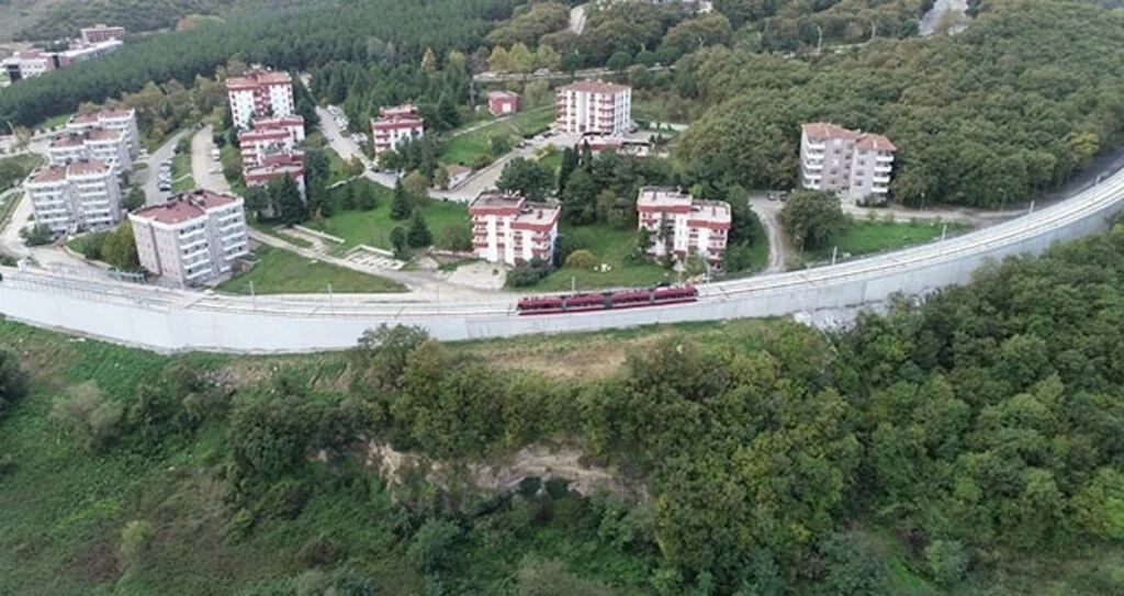 OMÜ Raylı Sistem Hattında Testler Başarıyla Sürüyor