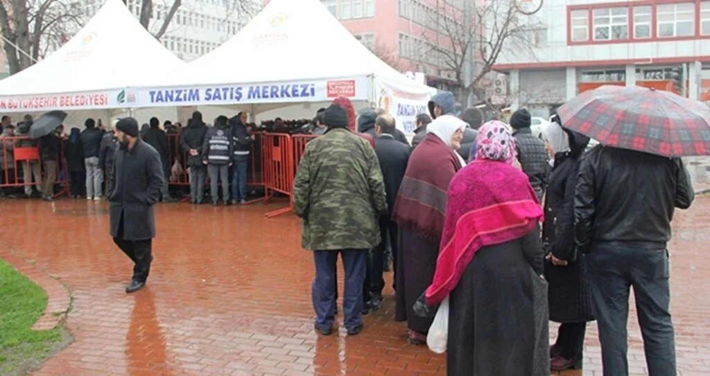 Samsun’da Tanzim Satışa İlk Günden Yoğun İlgi