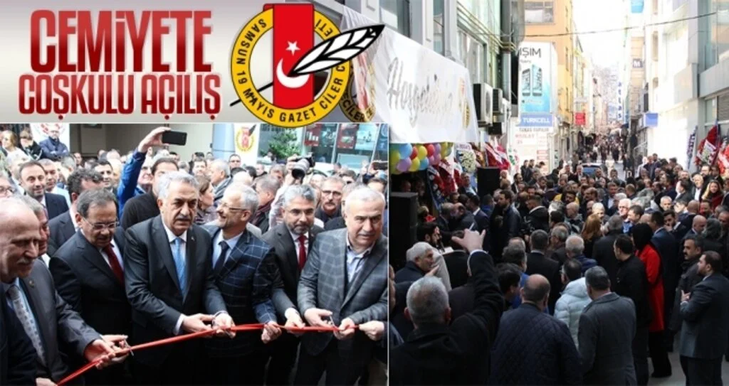 19 Mayıs Gazeteciler Cemiyeti yeni yerinde 