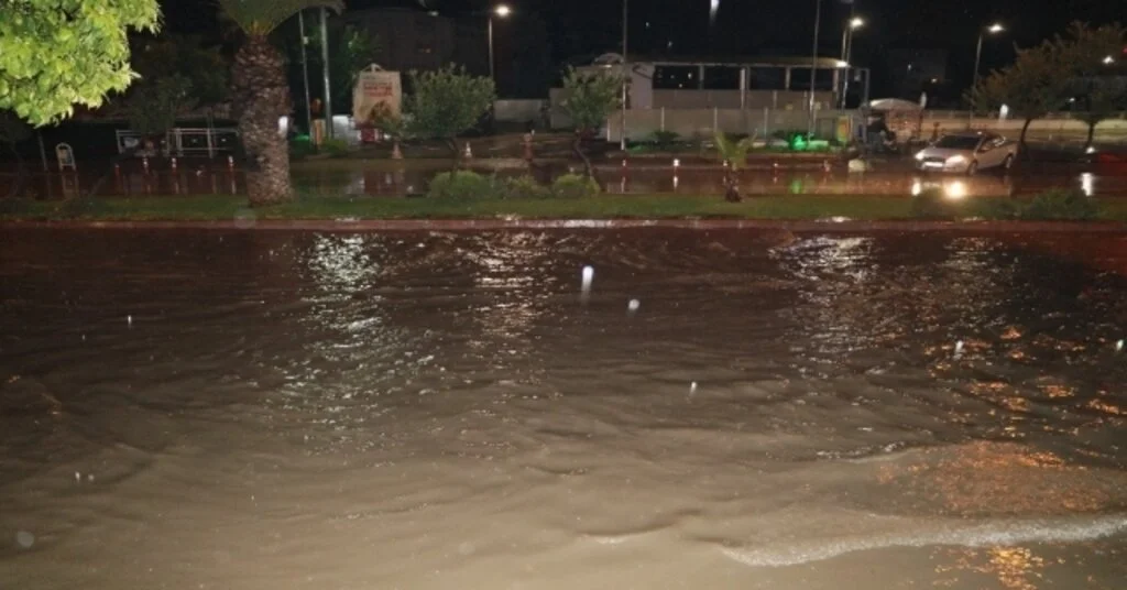 Adanada Sağanak Etkili Oldu