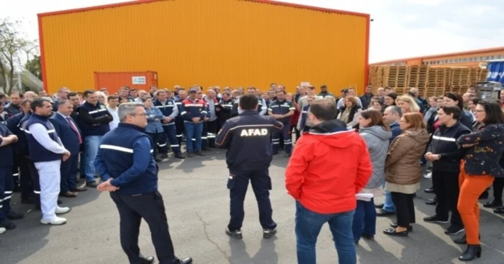 Afadtan Deprem Tatbikatı