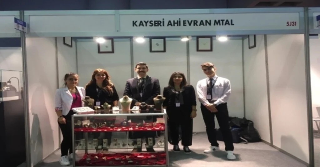 Ahi Evran Mesleki Ve Teknik Anadolu Lisesi Öğrencileri Mücevher İhtisas Fuarında