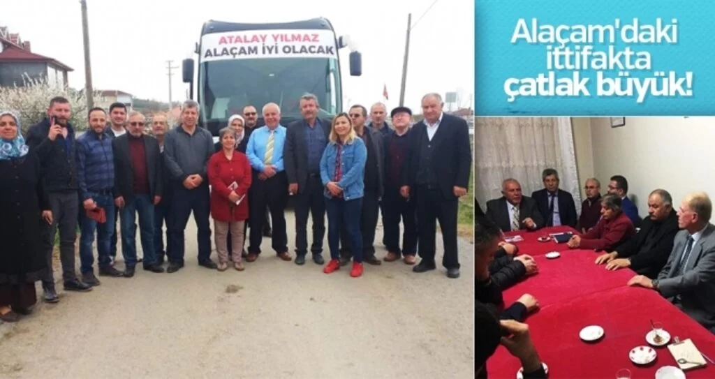 Alaçam'daki ittifakta çatlak büyük!