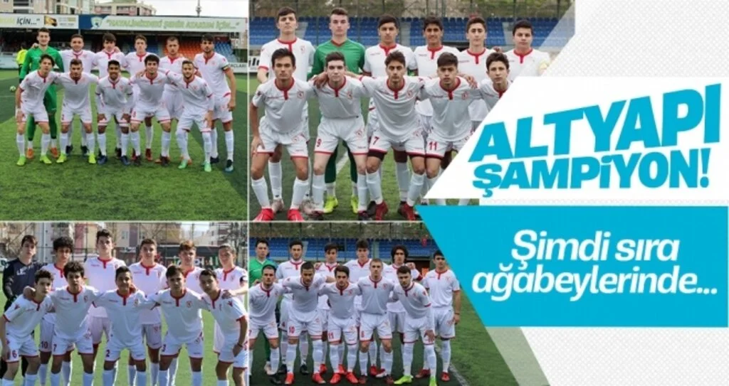 Altyapı şampiyon! Sıra ağabeylerinde...