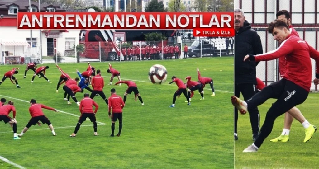 Antrenmandan notlar...