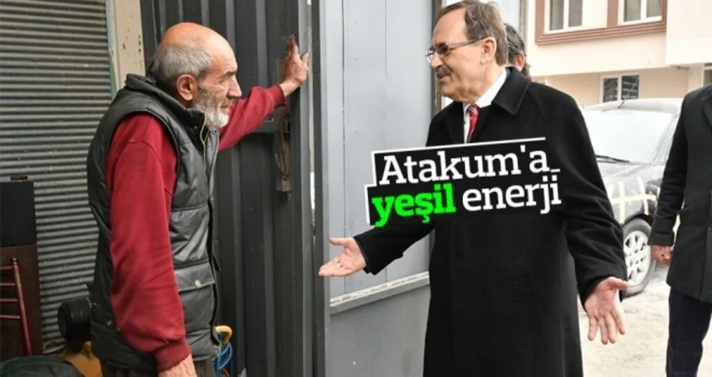 Atakum'a yeşil enerji 