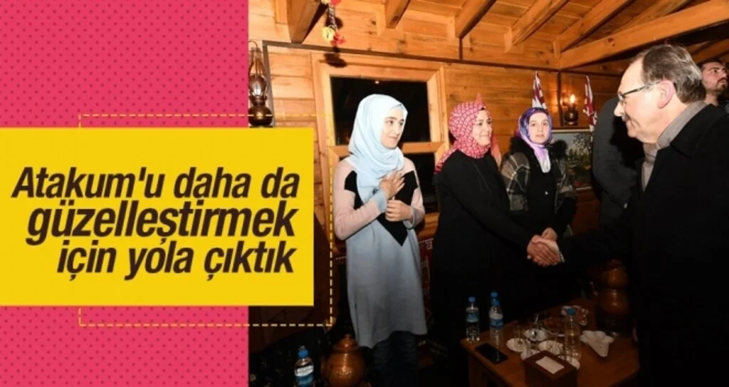 Atakum'u daha da güzelleştireceğiz 