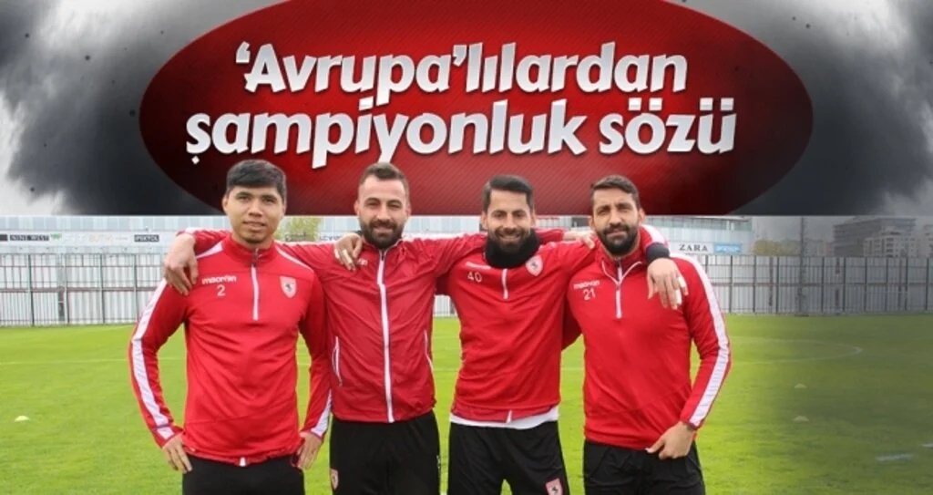 'AVRUPA'LILARDAN ŞAMPİYONLUK SÖZÜ