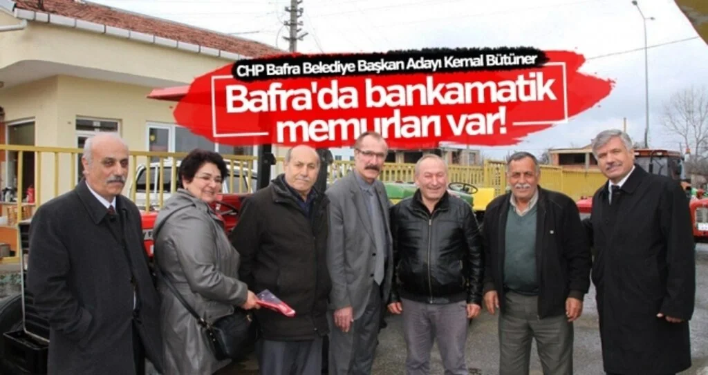 Bafra'da Bankamatik Memurları Var!