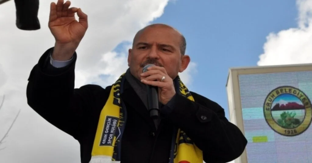 Bakan Soylu Siirtin Eruh İlçesinde Halka Seslendi