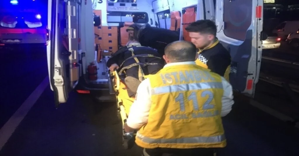 Bakırköyde Trafik Kazası; 5 Yaralı