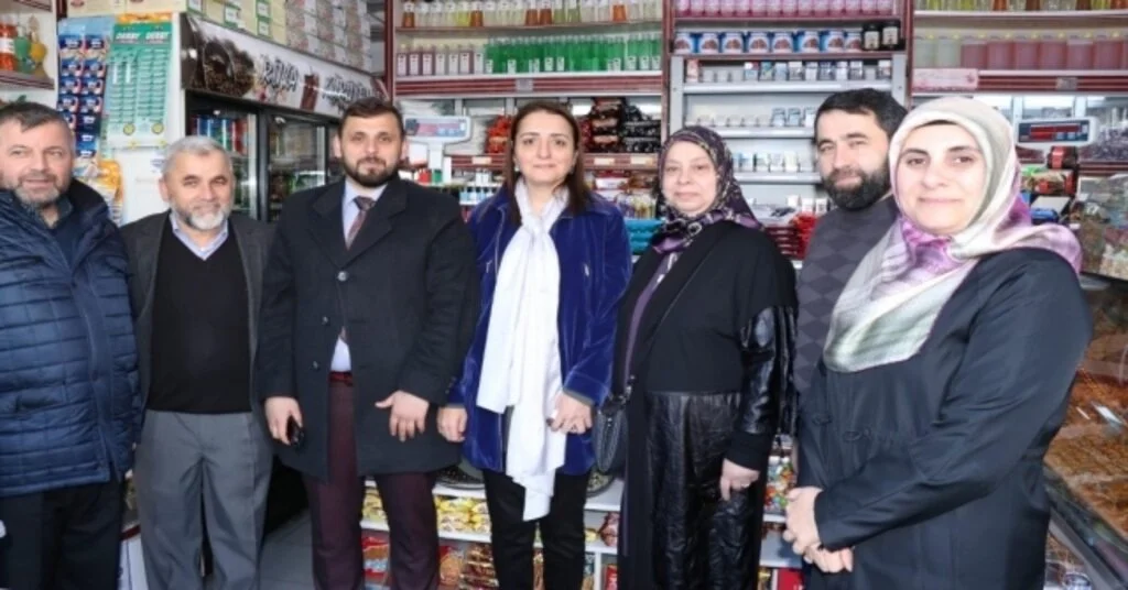 Başdanışman Oruç Esnafı Ziyaret Etti