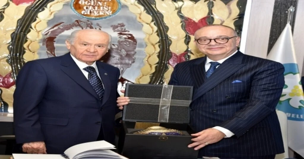 Başkan Ergün, Mhp Genel Başkanı Bahçeliyi Ağırladı
