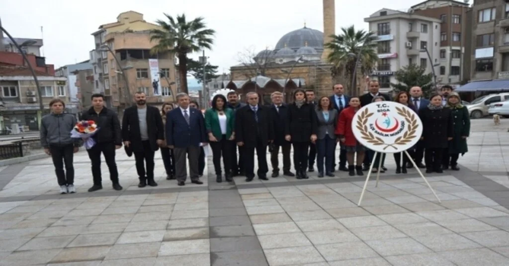 Biga´da 14 Mart Tıp Bayramı Kutlandı