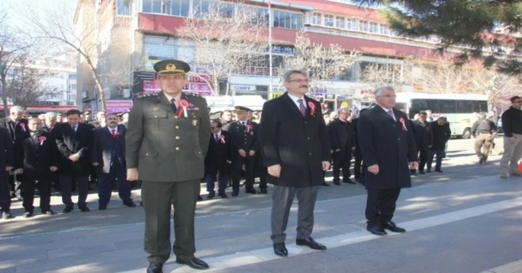 Bingölde 18 Mart Çanakkale Zaferi Ve Şehitleri Anma Günü