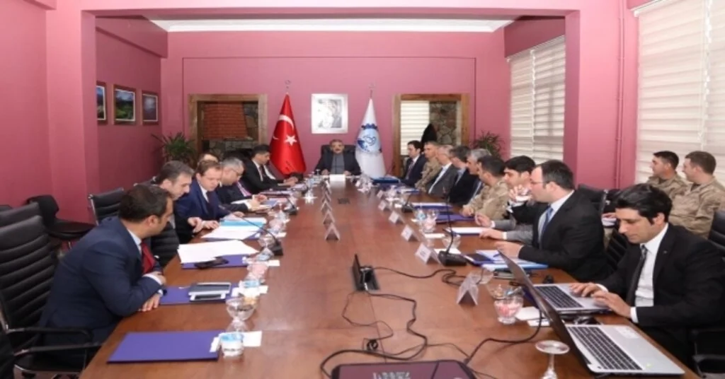 Bingölde Seçim Güvenliği Toplantısı