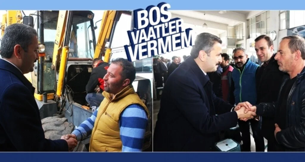 Boş vaatler vermem