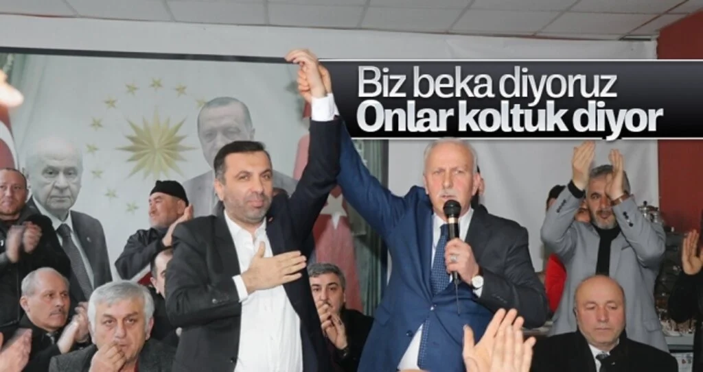 Bunların derdi koltuk 