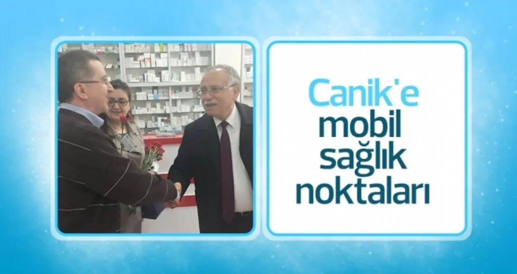 Canik'e mobil sağlık noktaları 