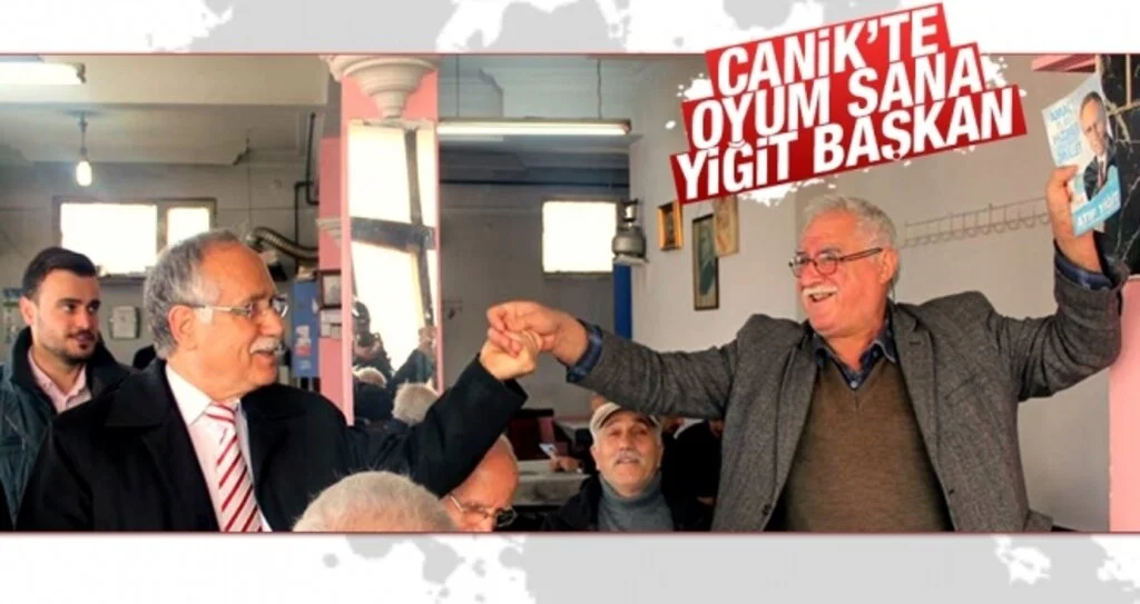 Canik'te oyum sana Yiğit Başkan