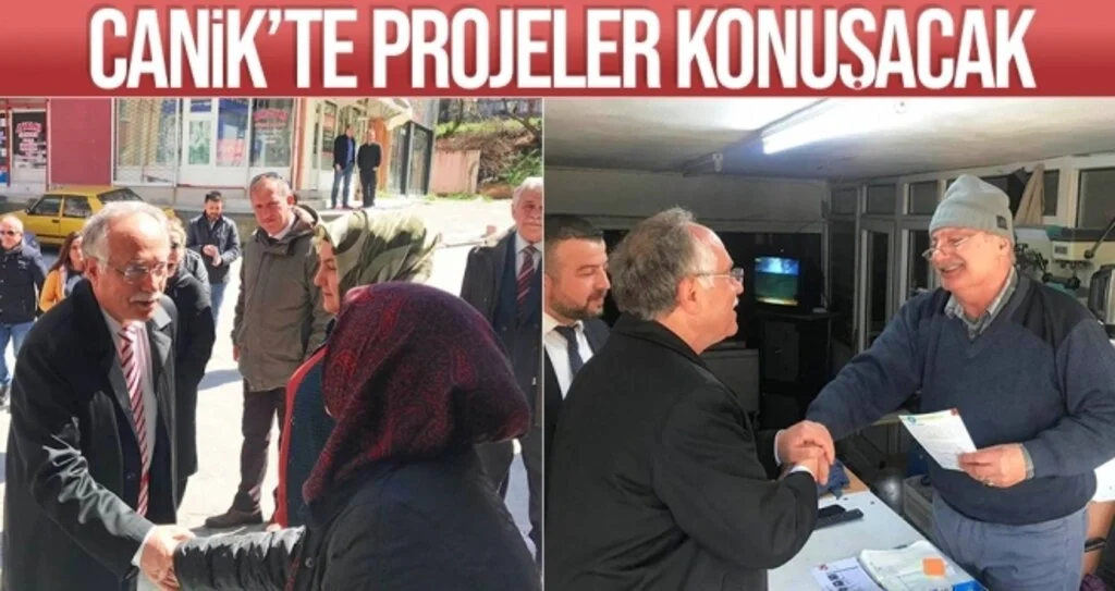 Canik’te projeler konuşacak