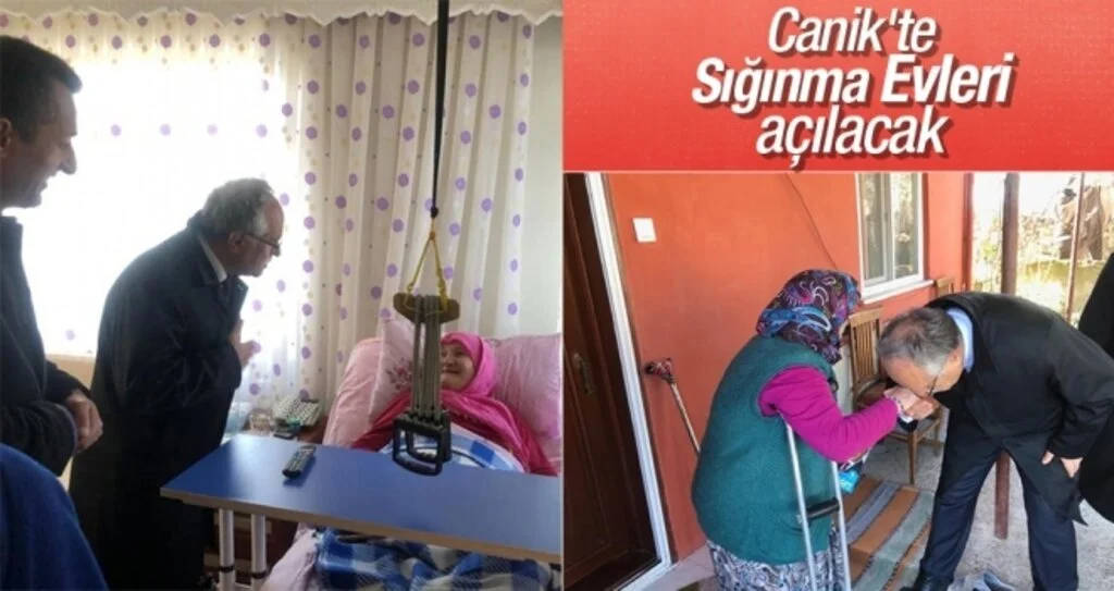 Canik'te Sığınma Evleri açılacak 