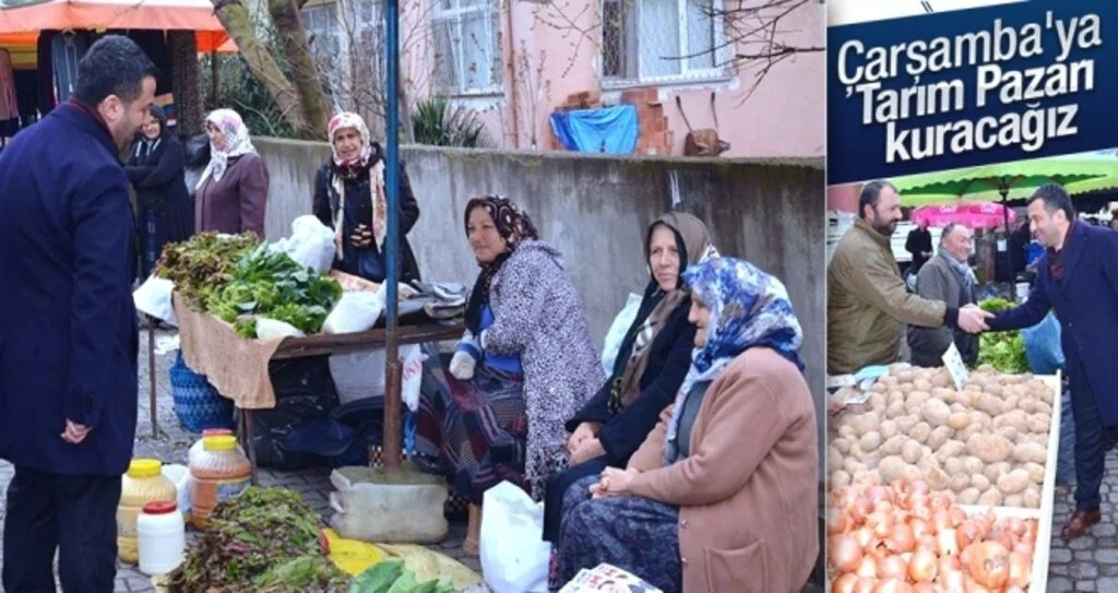 Çarşamba'ya 'Tarım Pazarı' kuracağız
