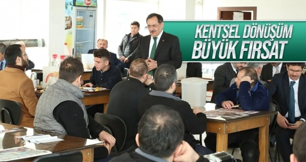 Cumhur İttifakı AK Parti Samsun Büyükşehir Belediye Başkan Adayı Mustafa Demir: Kentsel dönüşüm büyük fırsat 