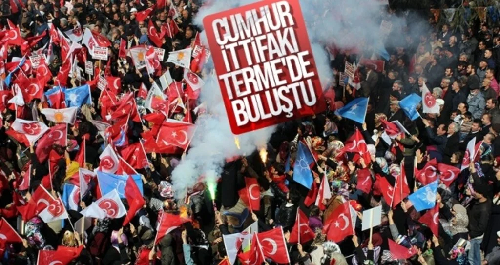 Cumhur İttifakı Terme'de buluştu 