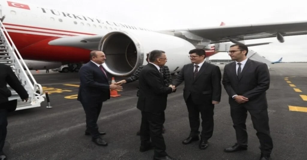 Cumhurbaşkanı Yardımcısı Oktay Ve Bakan Çavuşoğlu, Yeni Zelandada
