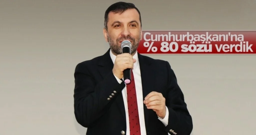 'Cumhurbaşkanı'na yüzde 80 sözü verdik'